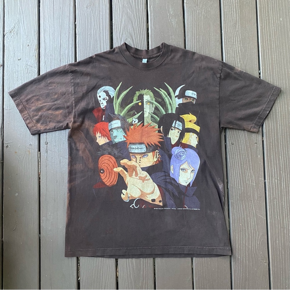 RARE Aftrdrk Naruto Akatsuki Itachi Obito Toonami Anime ScreenPrint Size XL